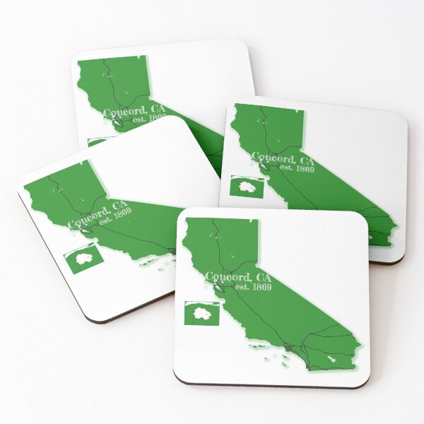 Item preview, Concord, CA [Green] designed and sold by PhilbonianDezin.