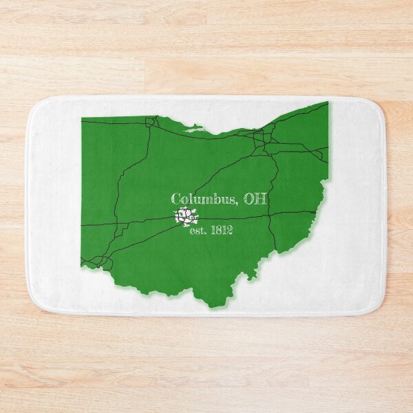 Item preview, Columbus, OH [Green] designed and sold by PhilbonianDezin.