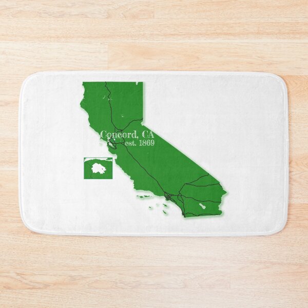 Item preview, Concord, CA [Green] designed and sold by PhilbonianDezin.