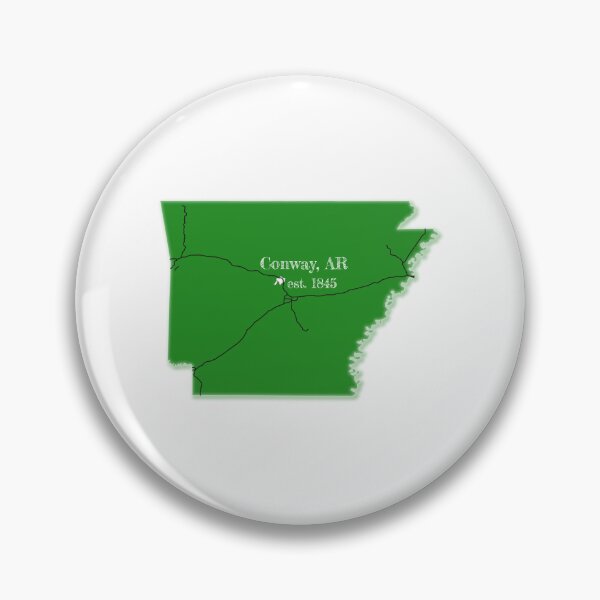 Item preview, Conway, AR [Green] designed and sold by PhilbonianDezin.