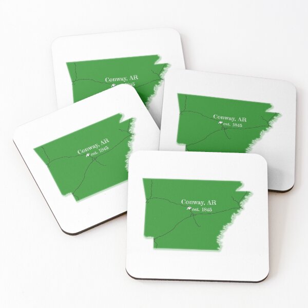 Item preview, Conway, AR [Green] designed and sold by PhilbonianDezin.
