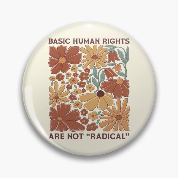 Item preview, Basic Human Rights Are Not Radical designed and sold by ᴛʜᴇ ᴛɪɴʏ Qᴜɪʀᴋ ᴄᴏ..