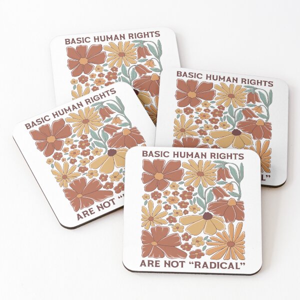 Item preview, Basic Human Rights Are Not Radical designed and sold by ᴛʜᴇ ᴛɪɴʏ Qᴜɪʀᴋ ᴄᴏ..