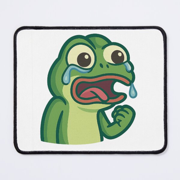 Item preview, Funny Meme Lizard Cartoon designed and sold by TypoVibeStudio.