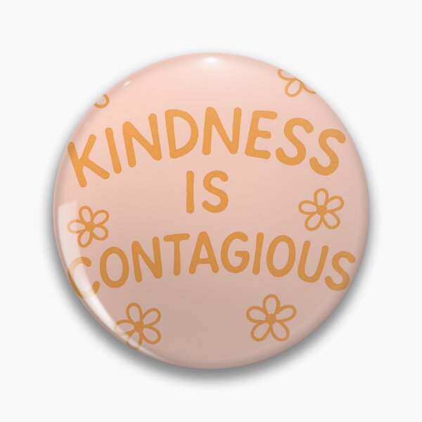 Item preview, La amabilidad es contagiosa: diseño de frases sobre empatía positiva designed and sold by Quiet Power Co..