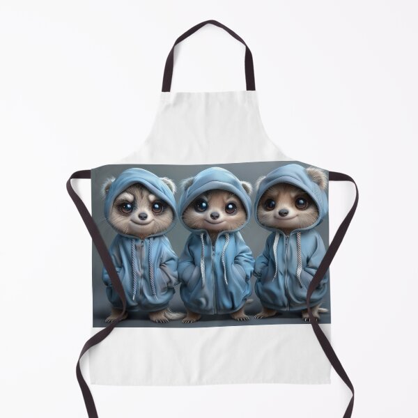 Item preview, Fluffy Gang In Blue Hoodies designed and sold by Jasperartist112.
