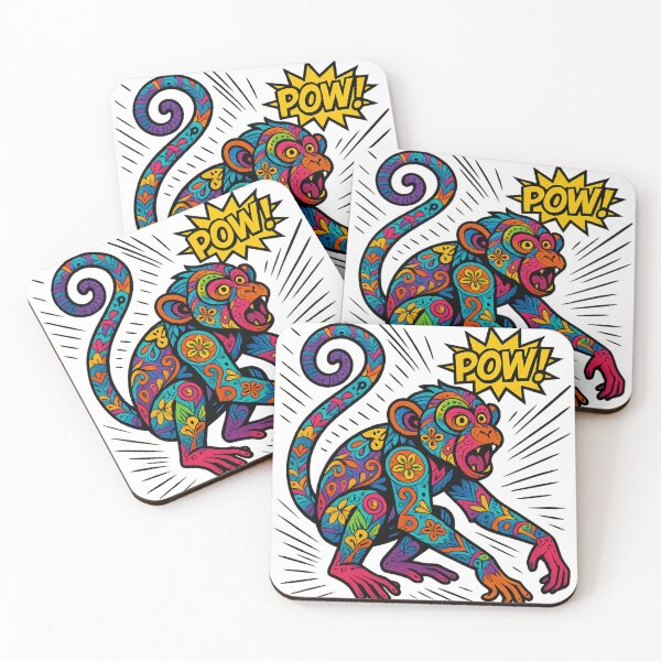 Item preview, Alebrije Monkey POW designed and sold by Ahau Designs.