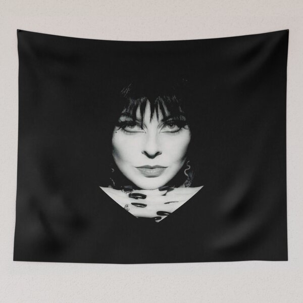 Item preview, Elvira Black and White Heart designed and sold by cemetery girl.