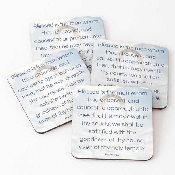 Item preview, Psalms 65:4 	 designed and sold by Undonemadenew.