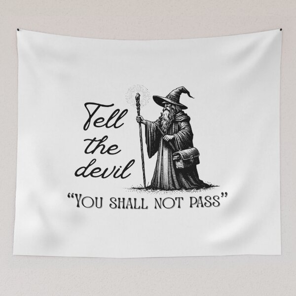 Item preview, No Pass for the Devil designed and sold by TRUTH IN LOVE.