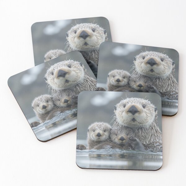Item preview, Otterly Adorable Family Moment designed and sold by Jasperartist112.