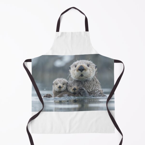 Item preview, Otterly Adorable Family Moment designed and sold by Jasperartist112.