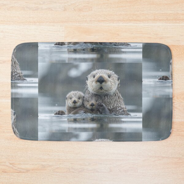 Item preview, Otterly Adorable Family Moment designed and sold by Jasperartist112.