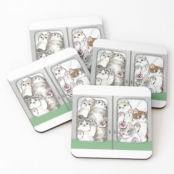 Item preview, Mofusand - Cats on Subway designed and sold by penny555.