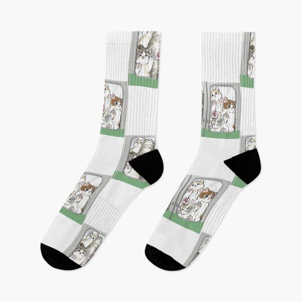 Item preview, Mofusand - Cats on Subway designed and sold by penny555.