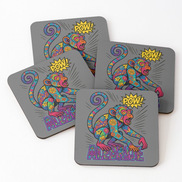 Item preview, POW Monkey Alebrije designed and sold by Ahau Designs.