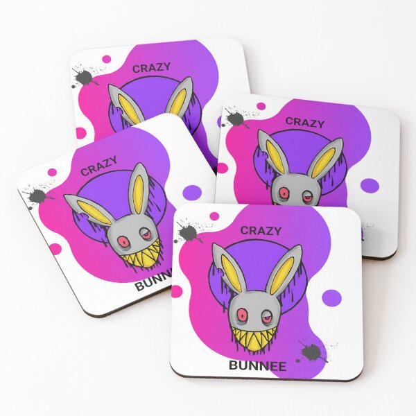 Item preview, CRAZY BUNNEE designed and sold by INK & VISION STUDIO.