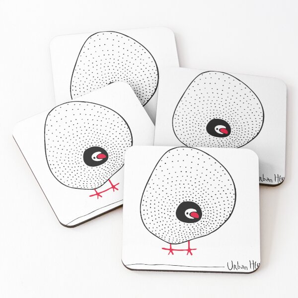 Item preview, Guinea Fowl, minimalist drawings designed and sold by OBreazil.