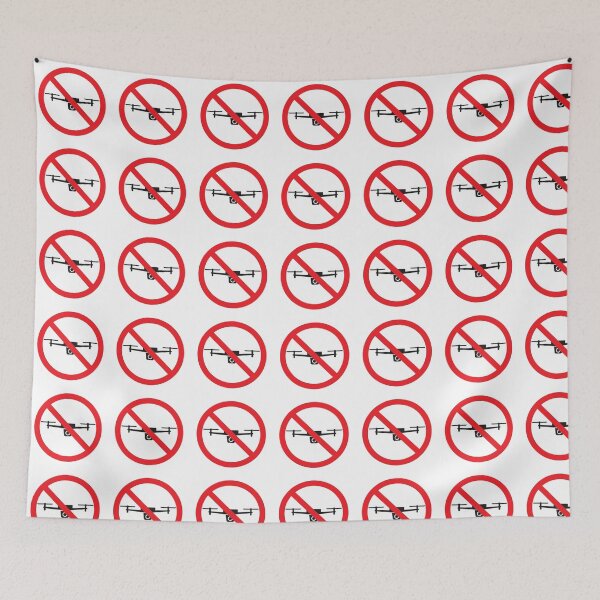 Item preview, No Remote Surveillance Drones Banned Symbol designed and sold by THP Creative.