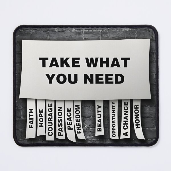 Item preview, Take what you need designed and sold by Colón Graphix’s.