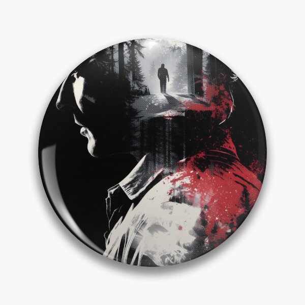 Item preview, Alan Wake 2 - Shadowed Storyteller Graphic Tee Design designed and sold by Senpaiwaves.