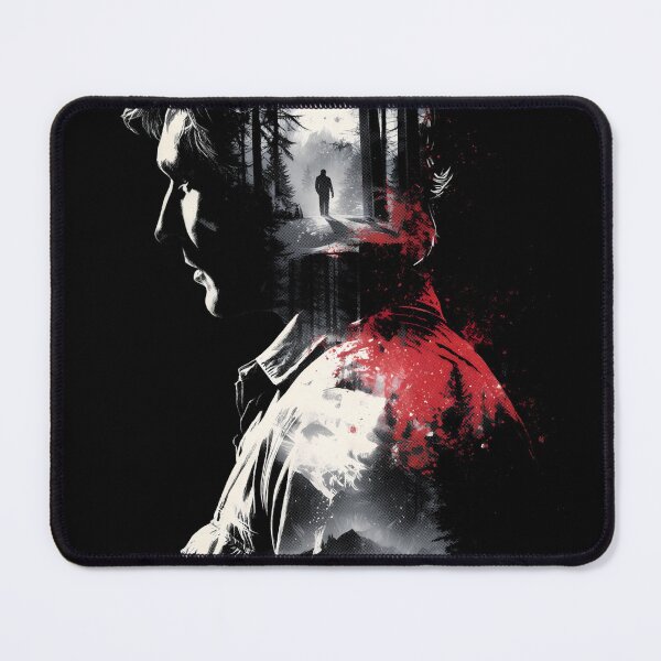 Item preview, Alan Wake 2 - Shadowed Storyteller Graphic Tee Design designed and sold by Senpaiwaves.