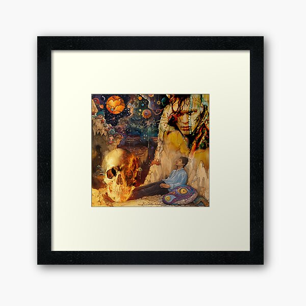 Renyke Dreams of Flex Book Of Immersion Illustration  Framed Art Print