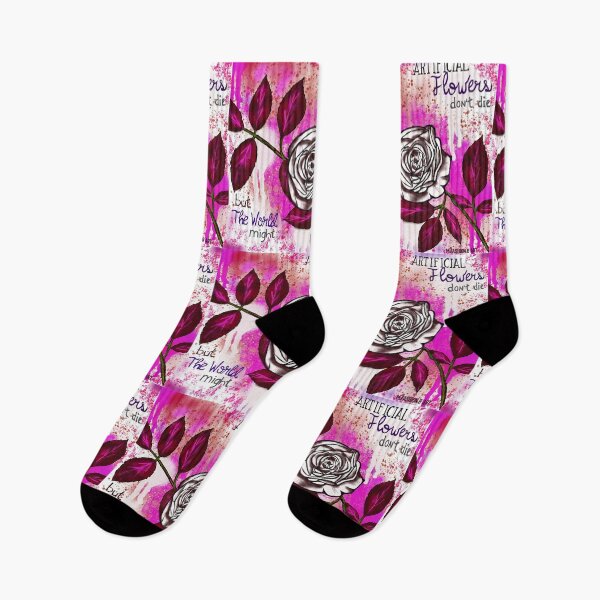 Item preview, Artificial Flowers don't die, but the world might... designed and sold by Mfashionart.