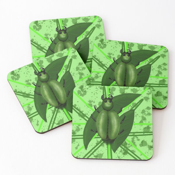Item preview, Green Beetle  designed and sold by Nightflyer Art.