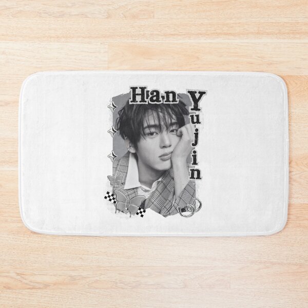Item preview, Han Yu Jin Zerobaseone Kpop Solo Artist Black and White Collage Digital Art Portrait designed and sold by AJUNICE STUDIO.