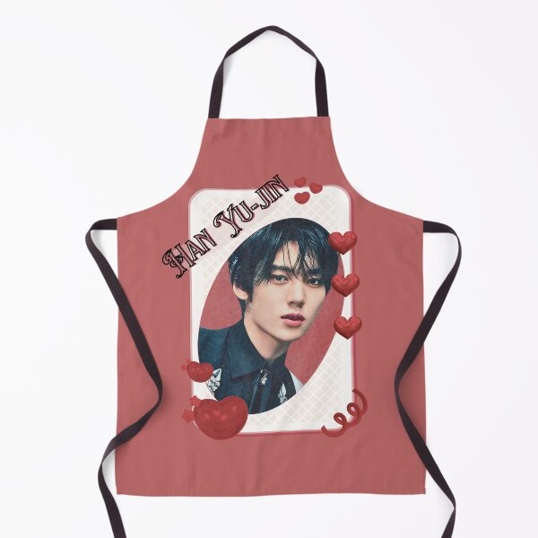 Item preview, Zerobaseone Han Yu Jin Korean Solo Artist Card Red Aesthetic Collage Design designed and sold by AJUNICE STUDIO.