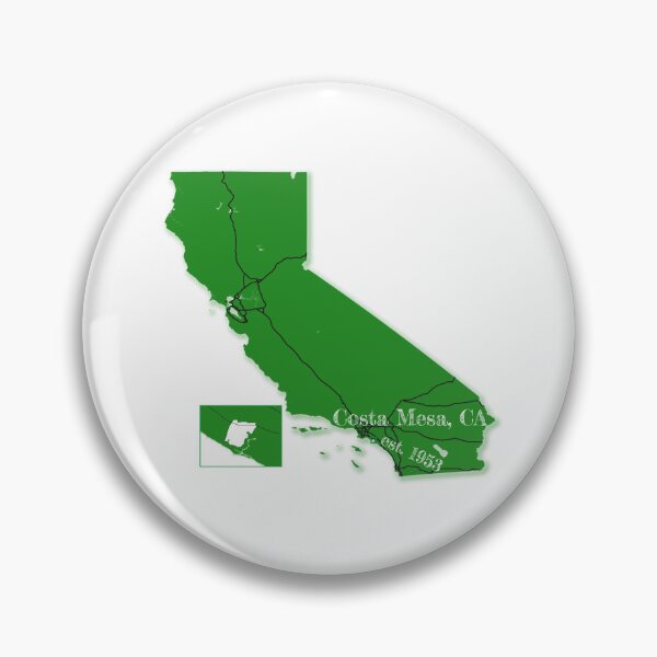 Item preview, Costa Mesa, CA [Green] designed and sold by PhilbonianDezin.