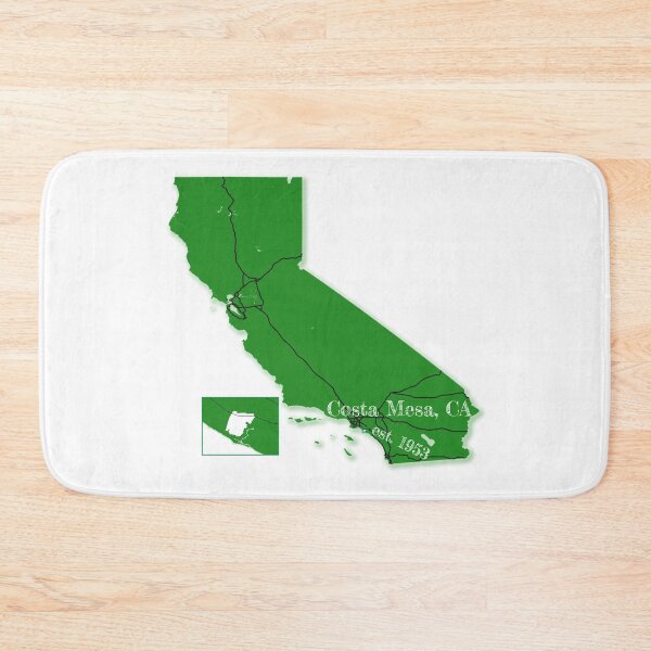 Item preview, Costa Mesa, CA [Green] designed and sold by PhilbonianDezin.