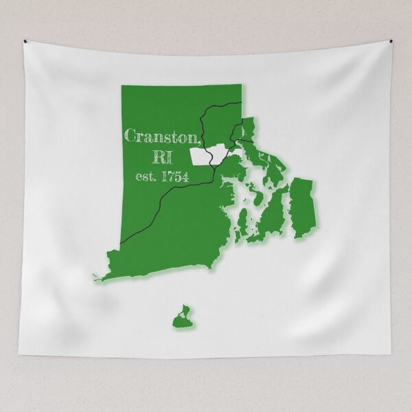 Item preview, Cranston, RI [Green] designed and sold by PhilbonianDezin.