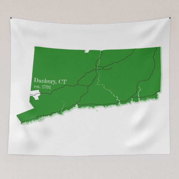 Item preview, Danbury, CT [Green] designed and sold by PhilbonianDezin.