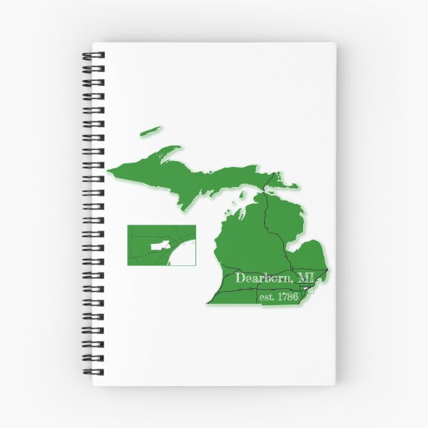 Item preview, Dearborn, MI [Green] designed and sold by PhilbonianDezin.