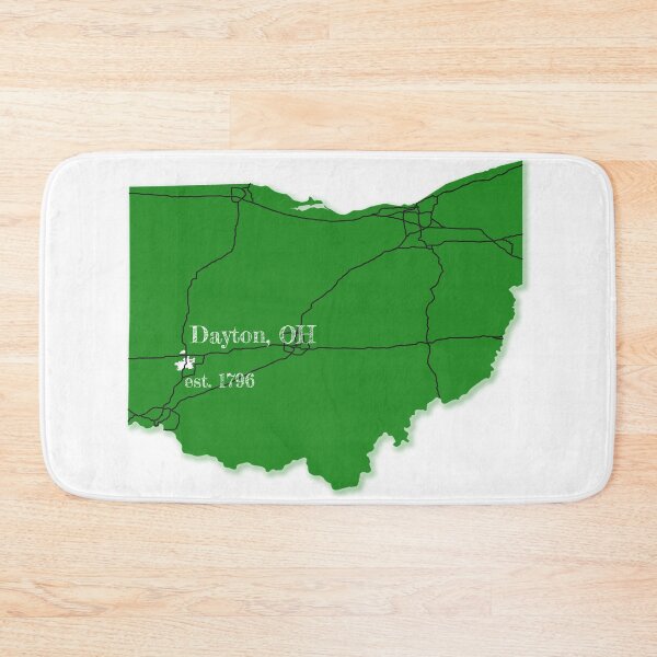 Item preview, Dayton, OH [Green] designed and sold by PhilbonianDezin.