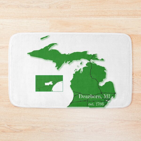 Item preview, Dearborn, MI [Green] designed and sold by PhilbonianDezin.