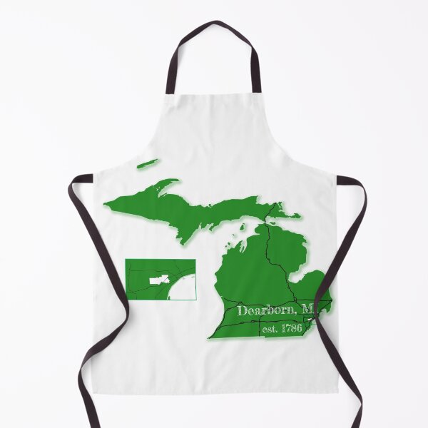 Item preview, Dearborn, MI [Green] designed and sold by PhilbonianDezin.
