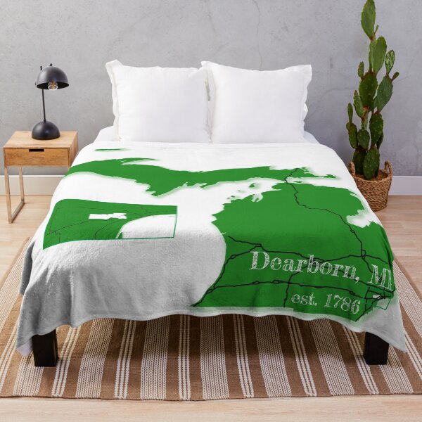 Item preview, Dearborn, MI [Green] designed and sold by PhilbonianDezin.