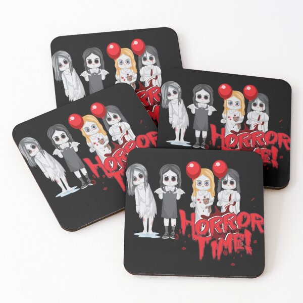 Item preview, Horror Time! Iconic Horror Characters as Cartoons. designed and sold by Goska71.