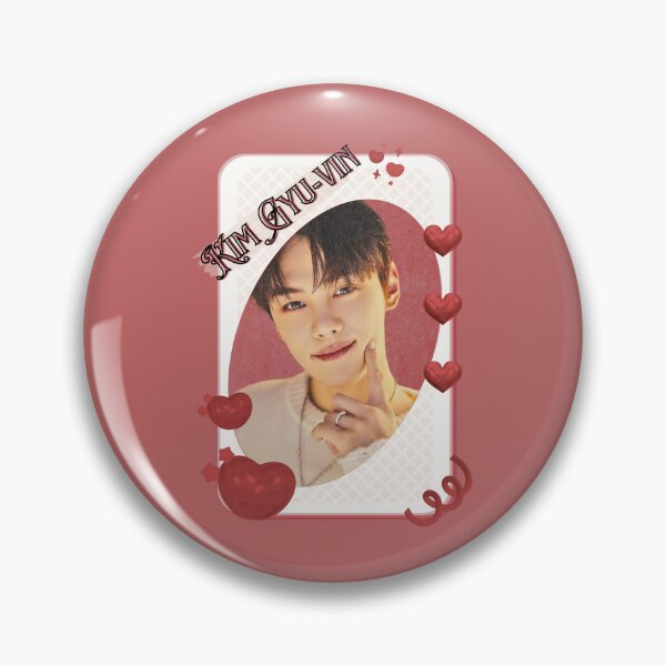 Item preview, Zerobaseone Kim Gyu Vin Korean Solo Artist Card Red Aesthetic Collage Design designed and sold by AJUNICE STUDIO.