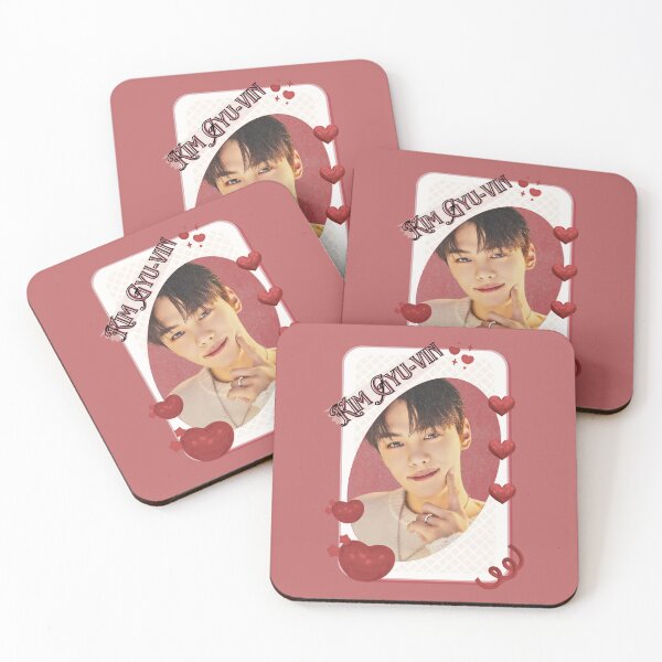 Item preview, Zerobaseone Kim Gyu Vin Korean Solo Artist Card Red Aesthetic Collage Design designed and sold by AJUNICE STUDIO.