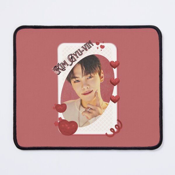 Item preview, Zerobaseone Kim Gyu Vin Korean Solo Artist Card Red Aesthetic Collage Design designed and sold by AJUNICE STUDIO.