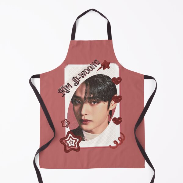 Item preview, Zerobaseone Kim Ji Woong Korean Solo Artist Card Red Aesthetic Collage Design designed and sold by AJUNICE STUDIO.