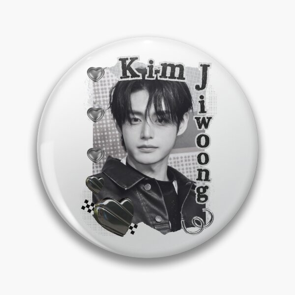 Item preview, Zerobaseone Kim Ji Woong Kpop Solo Artist Black and White Collage Digital Art Portrait designed and sold by AJUNICE STUDIO.