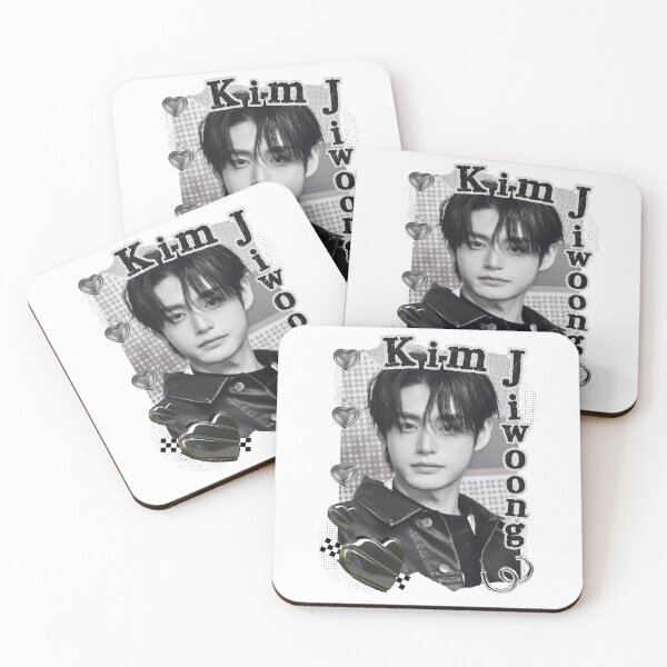Item preview, Zerobaseone Kim Ji Woong Kpop Solo Artist Black and White Collage Digital Art Portrait designed and sold by AJUNICE STUDIO.