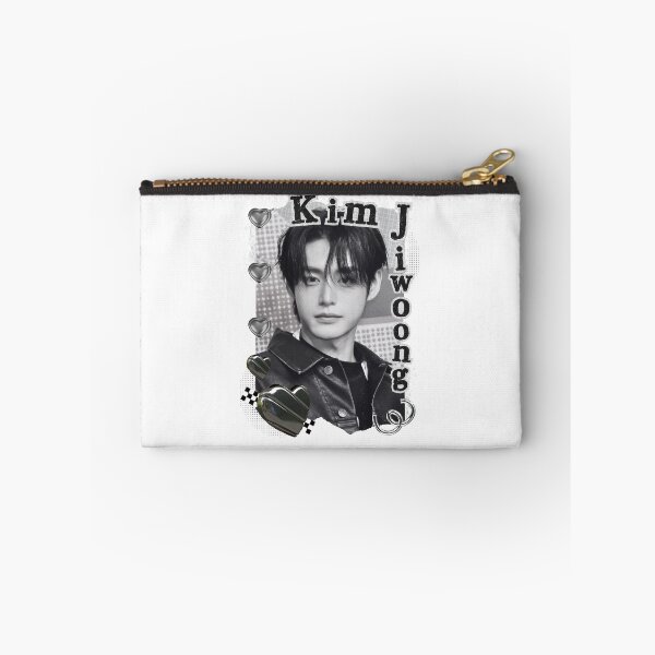 Item preview, Zerobaseone Kim Ji Woong Kpop Solo Artist Black and White Collage Digital Art Portrait designed and sold by AJUNICE STUDIO.