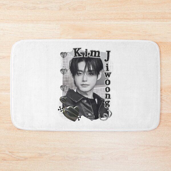 Item preview, Zerobaseone Kim Ji Woong Kpop Solo Artist Black and White Collage Digital Art Portrait designed and sold by AJUNICE STUDIO.