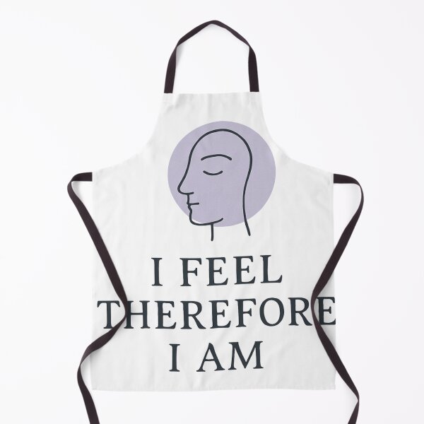 Item preview, I Feel Therefore I Am – Empath Awareness Line Art Design designed and sold by Quiet Power Co..